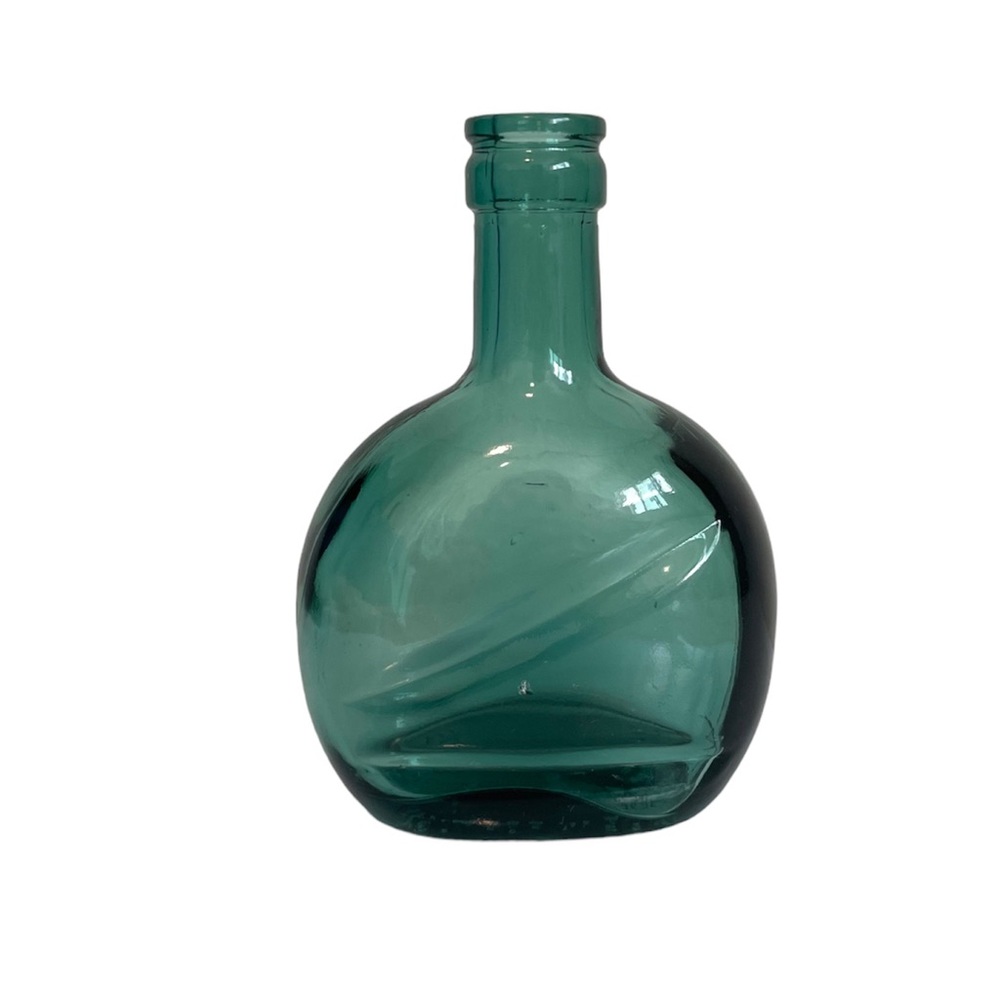 MCM Vintage Portuguese Green Glass Bottle